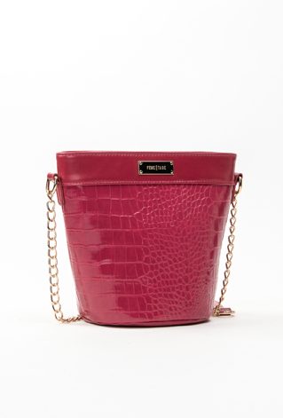 Lakierowy kuferek damski