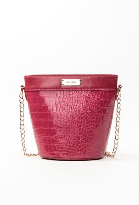 Lakierowy kuferek damski