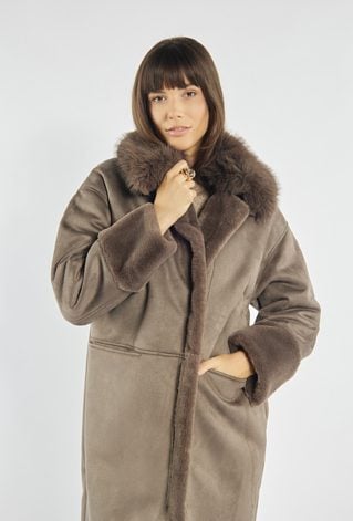 Stylowy płaszcz damski