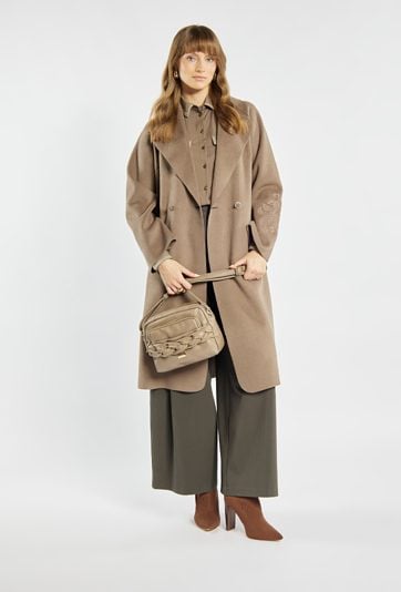 Torba z ozdobnym warkoczem