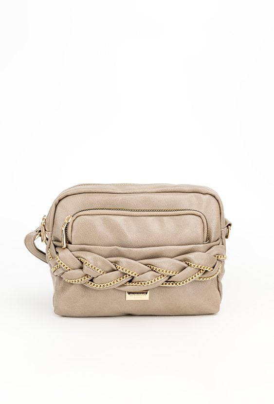 Torba z ozdobnym warkoczem