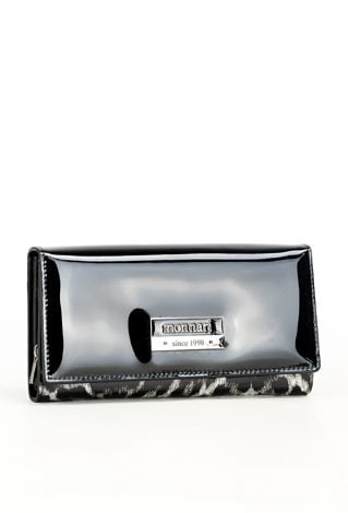 Portfel z subtelnym wzorem