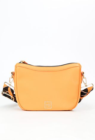 Torebka z wzorzystym paskiem