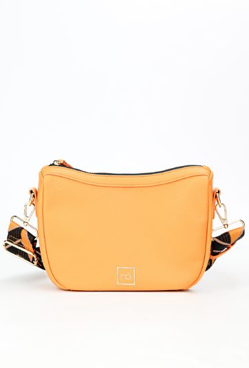 Torebka z wzorzystym paskiem