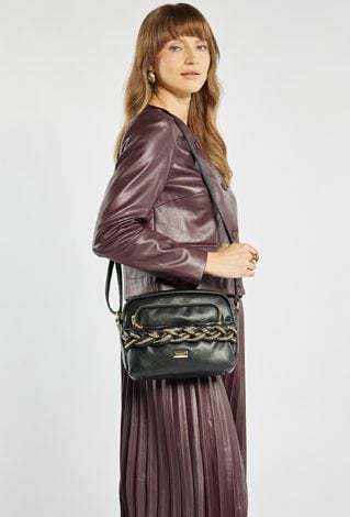 Torba z ozdobnym warkoczem