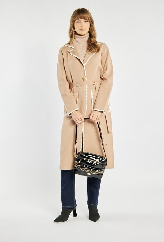 Torba z ozdobnym warkoczem