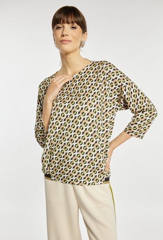 Bluza damska z wzorem