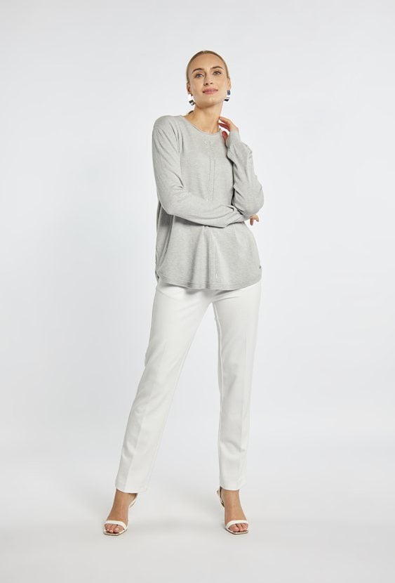 Sweter damski z połyskiem