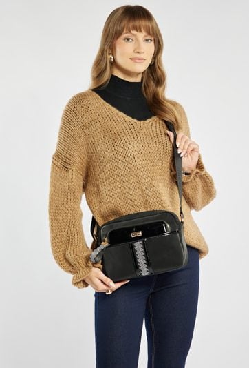 Torba z ozdobną tasiemką