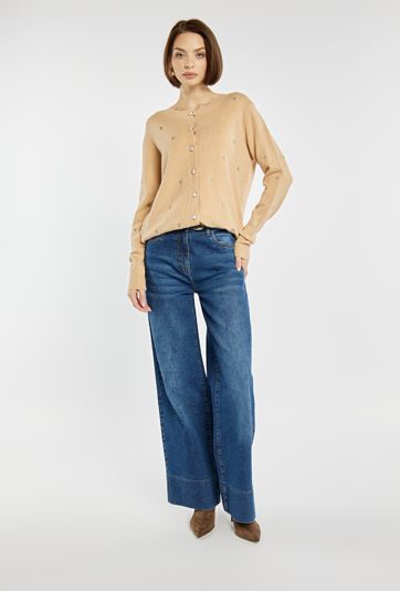 Sweter w serduszka