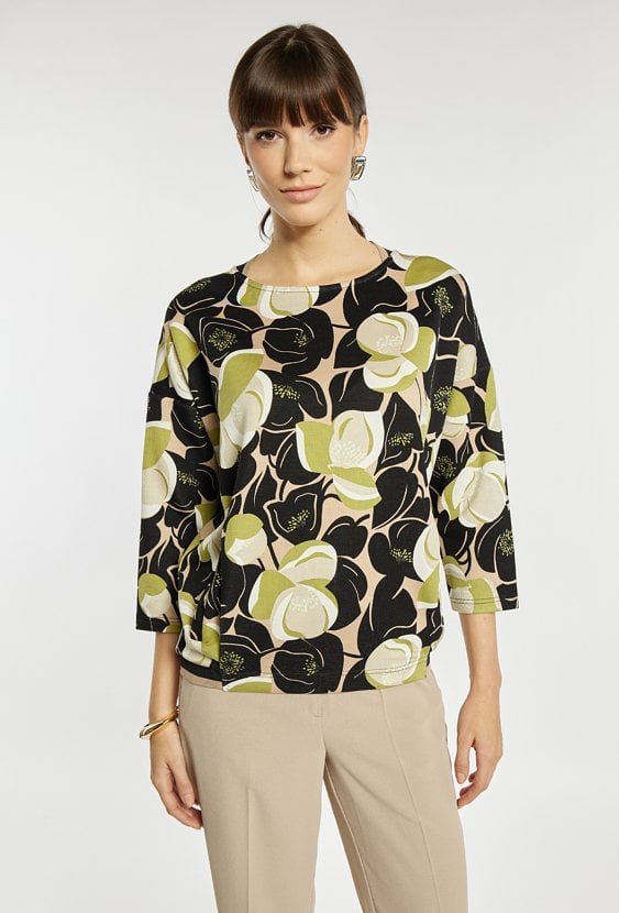 Bluza damska z wzorem