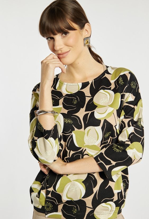 Bluza damska z wzorem