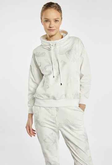 Bluza z połyskującym wzorem