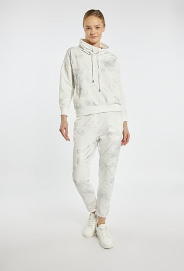 Bluza z połyskującym wzorem