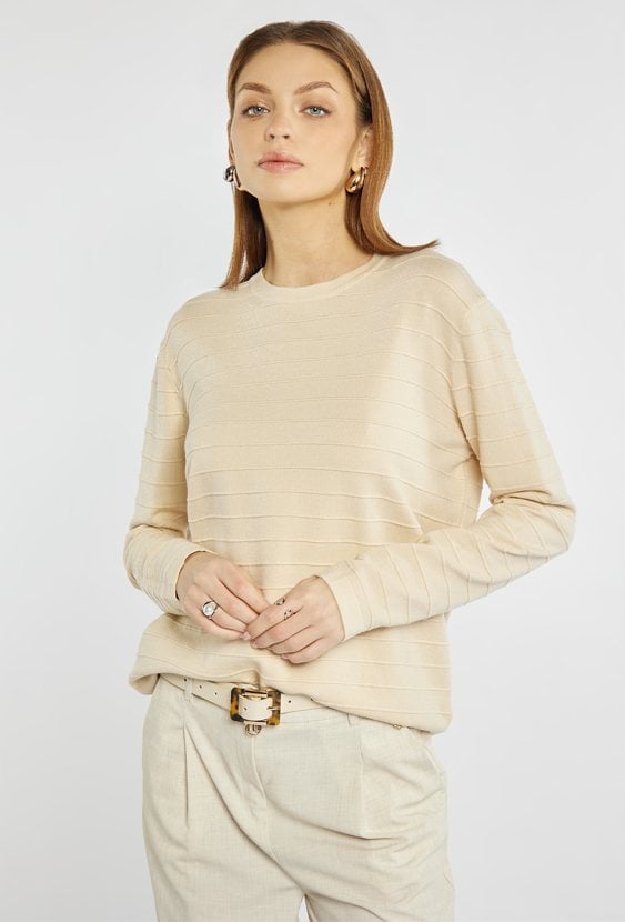 Sweter damski z wiskozy