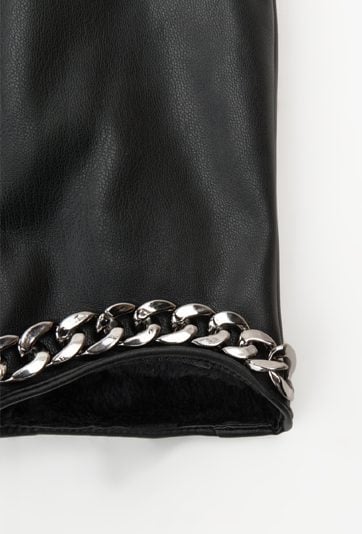 Rękawiczki z ekoskóry